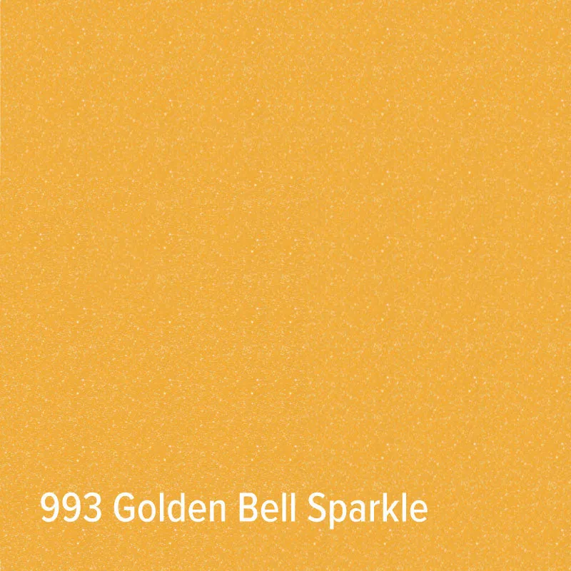 993 Golden Bell Sparkling Glitter Adhesive Vinyl | Oracal 851