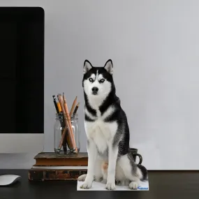 Animals: Husky Mini Cardstock Cutout - Stand Out