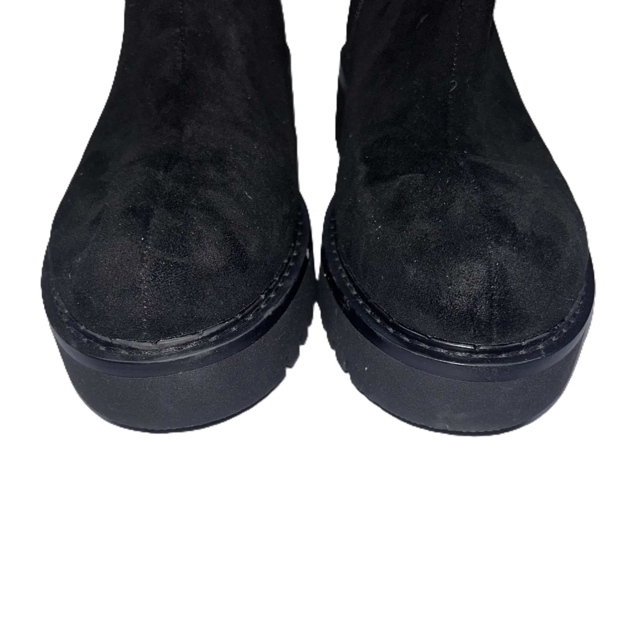 Boots Ankle Heels By Azura In Black, Size: 9.5