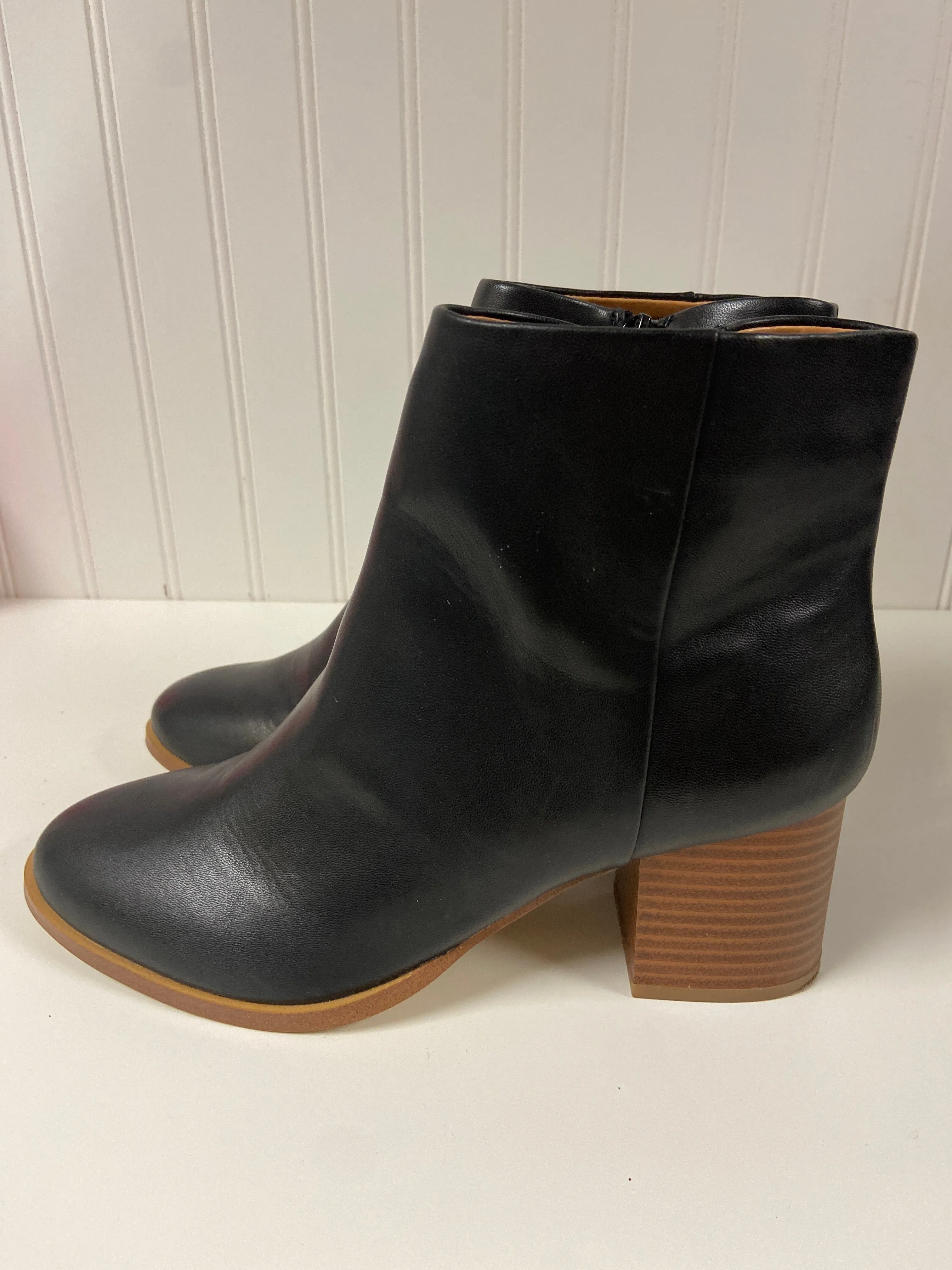 Boots Ankle Heels By J. Crew In Black, Size: 9