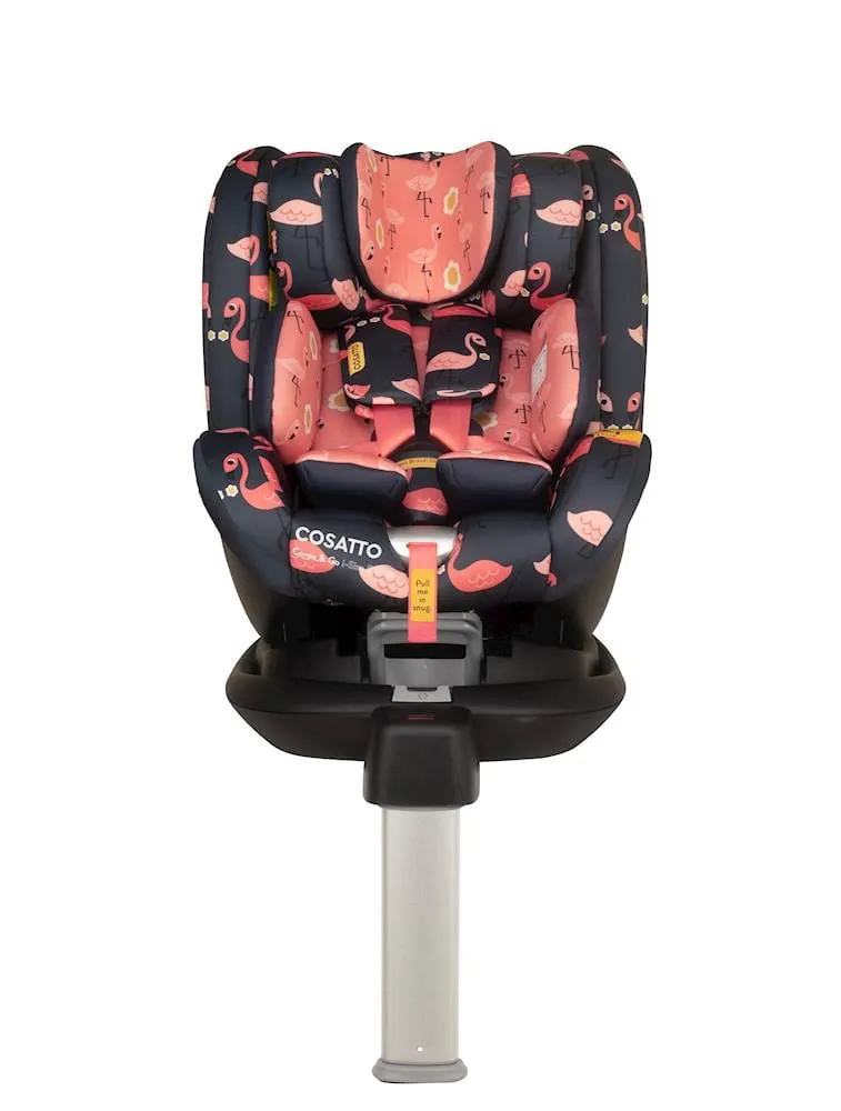 Cosatto Come and Go i-Size Rotate Car Seat - Pretty Flamingo