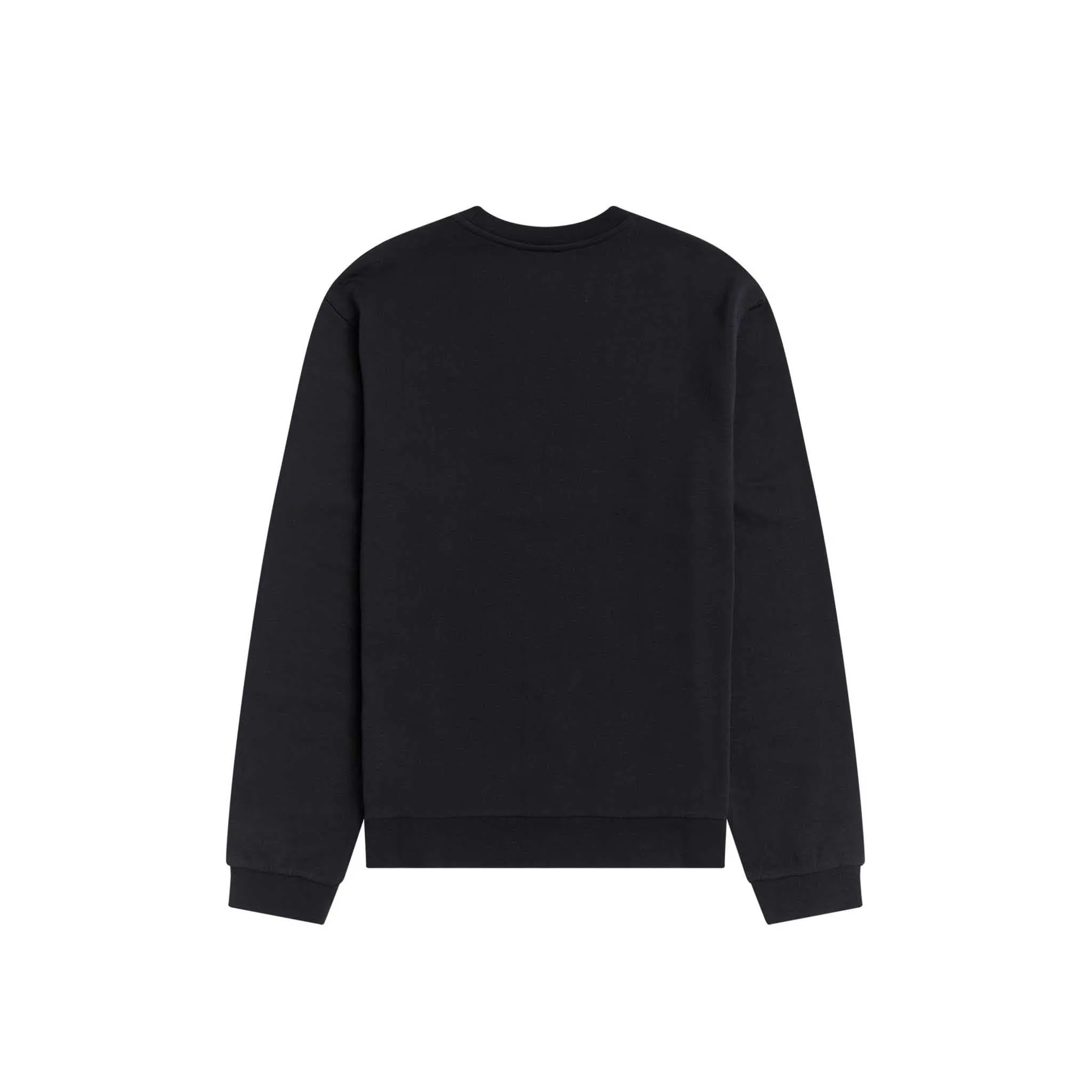 Fred Perry x Raf Simons Laurel Detail Sweatshirt Black