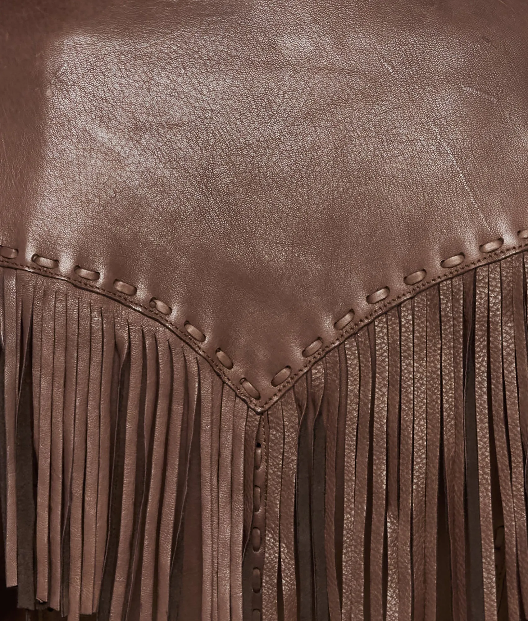 Fringe Jacket :: Chocolate