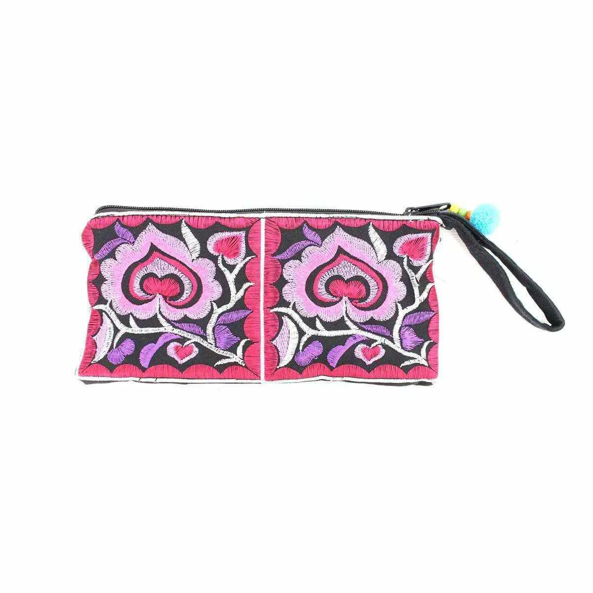 Hmong Rectangle Wristlet