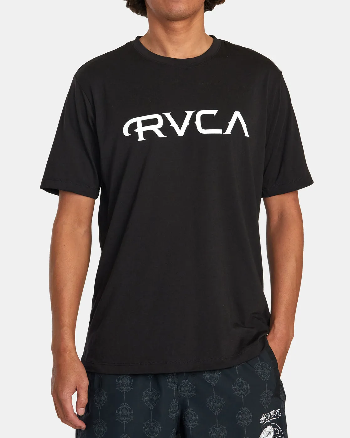 Mister Cartoon Big RVCA Tee - Black