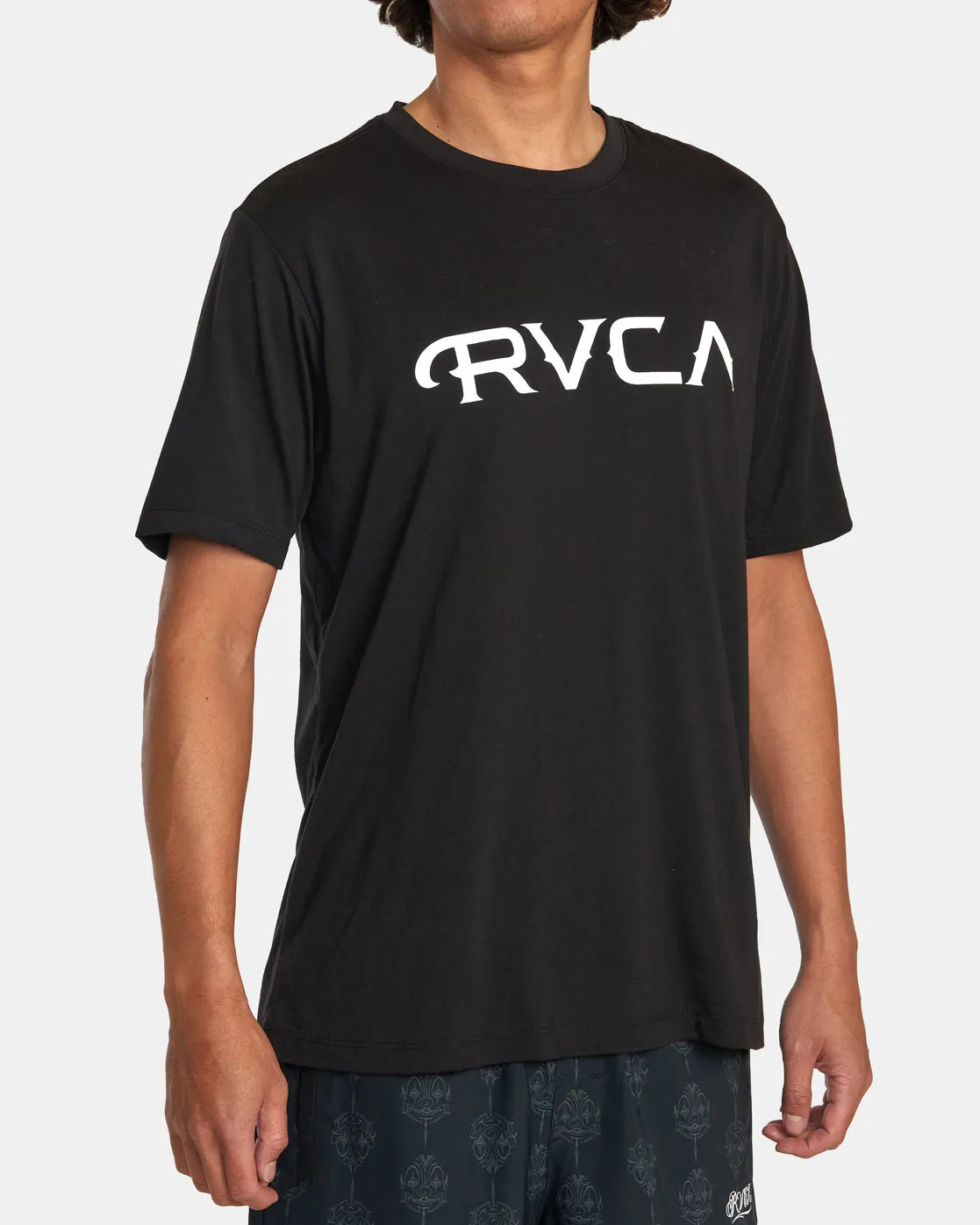 Mister Cartoon Big RVCA Tee - Black