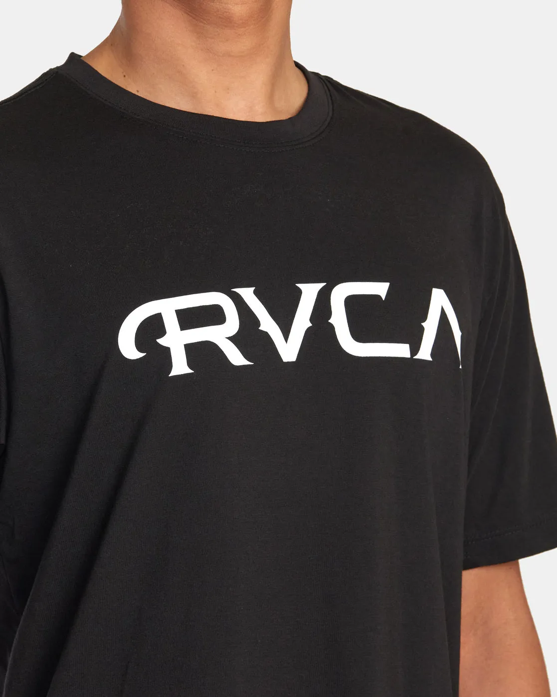 Mister Cartoon Big RVCA Tee - Black